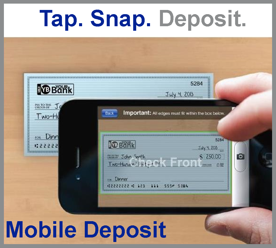 Tap. Snap. Deposit.